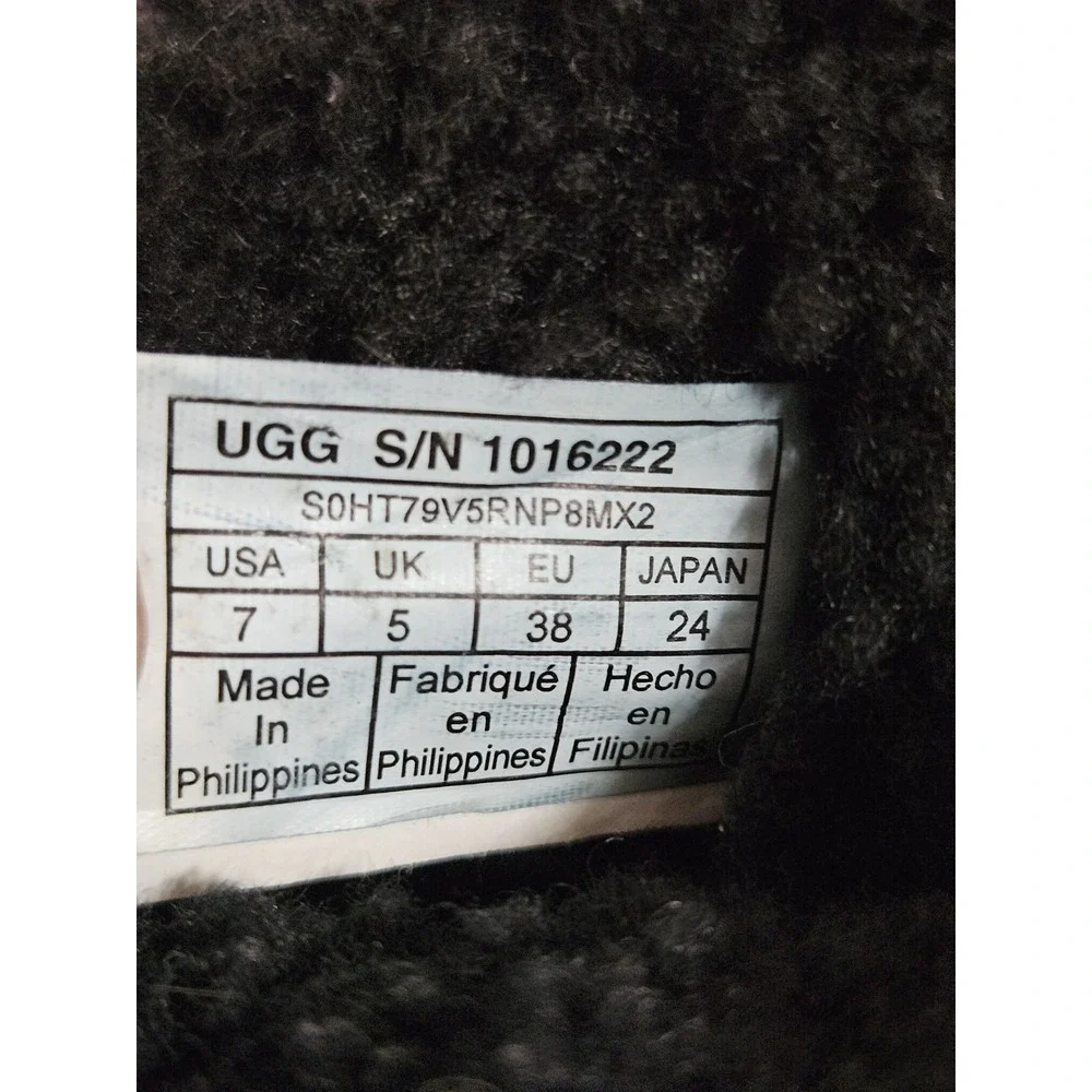 UGG Mini II Boot Women's Size US 7 Green Suede Boots EU 38 1016222 Fur Sherpa - Picture 7 of 7